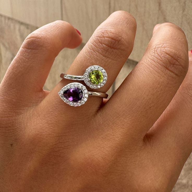 Toi Et Moi Gemstone Ring
