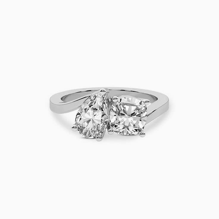 Toi Et Moi Lab Grown Diamond Ring