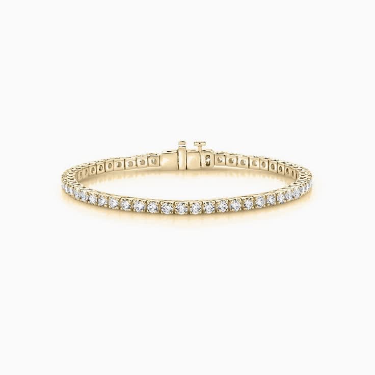 5 Carat Tennis Bracelet With Lab Diamonds