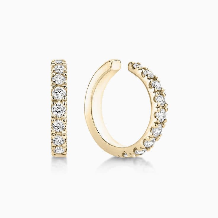 Natural Diamond Ear Cuffs