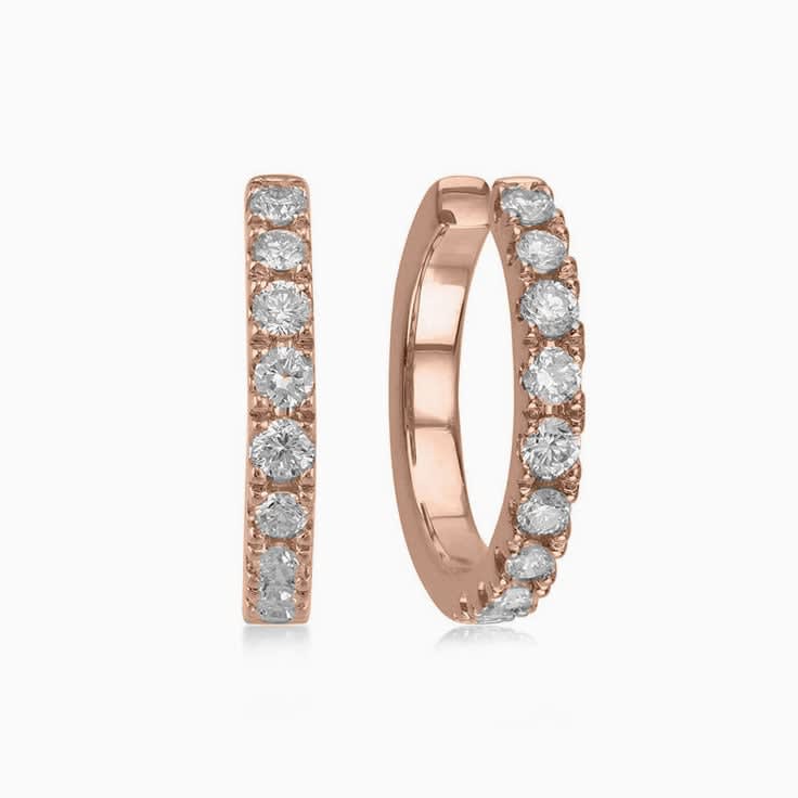 Ear Cuff With Natural Diamonds