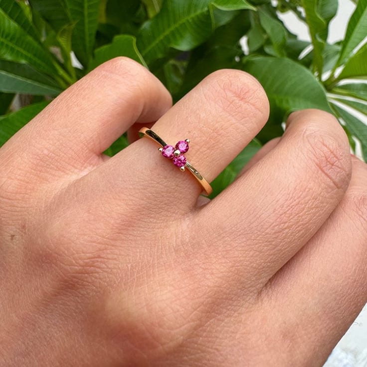 July Birthstone Ring