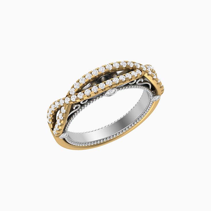 Ornate art deco ring