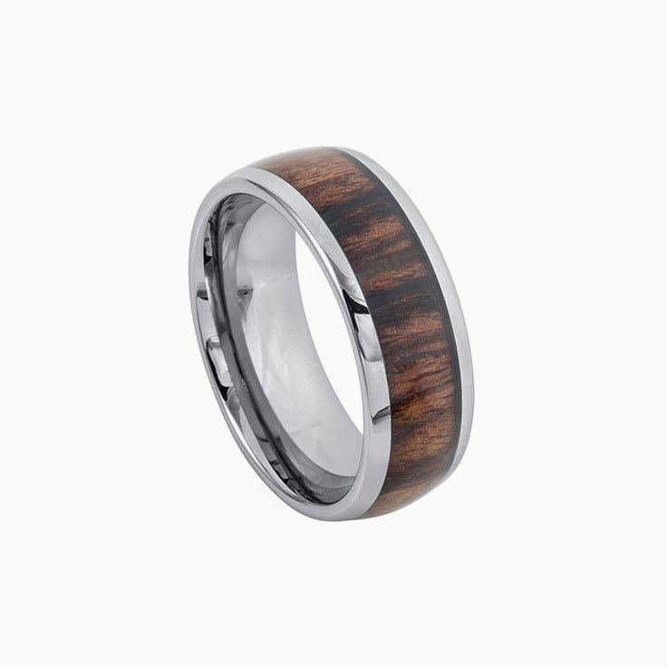 Dome Finish With Rosewood Ring