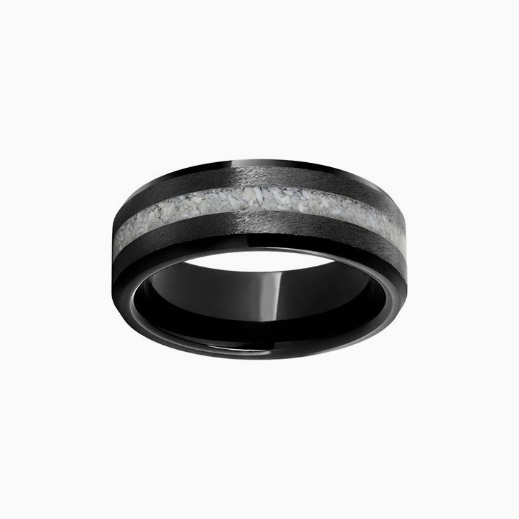 genuine shark tooth mens ring