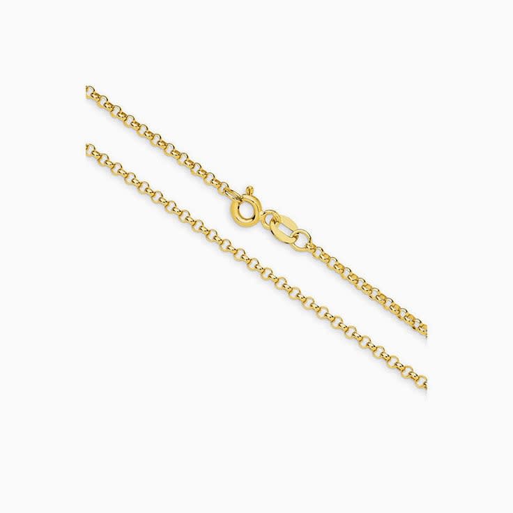 Classic Yellow Gold Belcher Chain