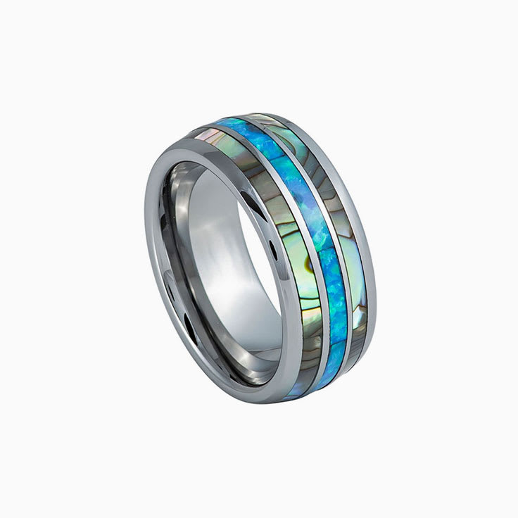 mother of pearl with Opal