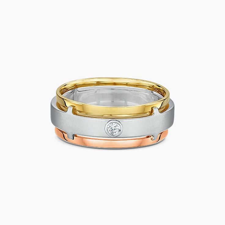 Unique mens wedding ring