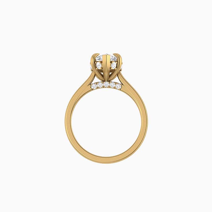 Stunning 5ct Lab Marquise cut engagement ring