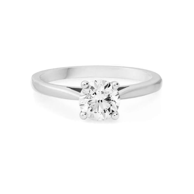 1ct classic solitaire engagement ring