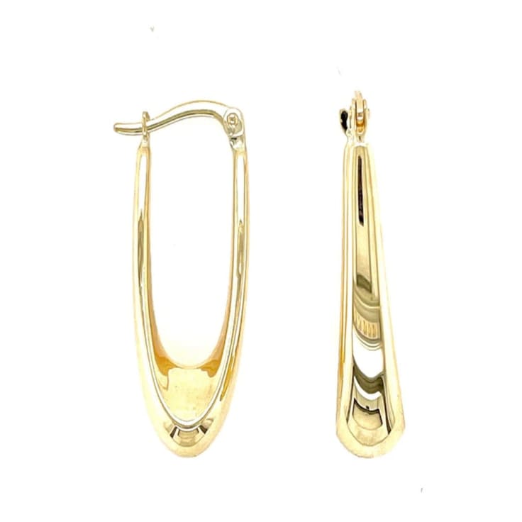 9k gold earrings