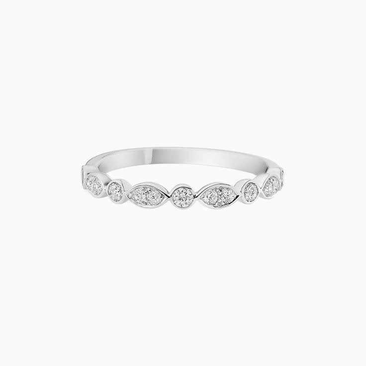 Natural diamond ladies band