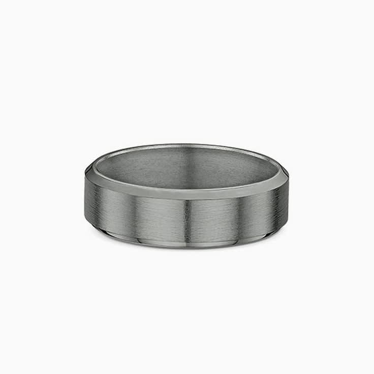 bevel edge tantalum ring