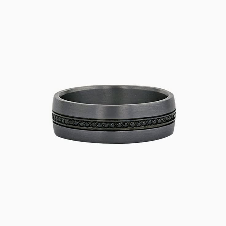Tantalum with Black Diamond