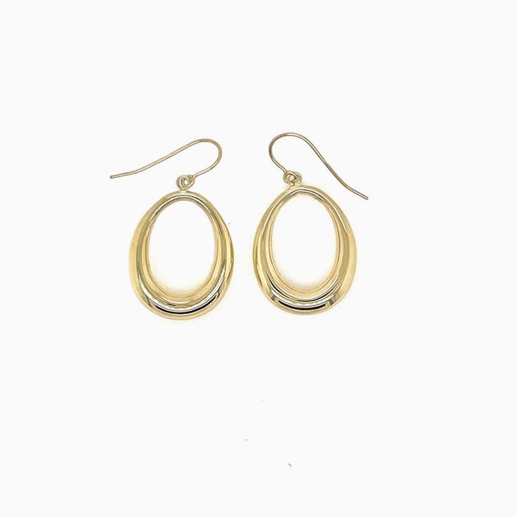 9k gold hoops