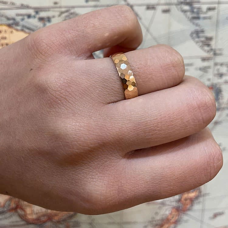 18k Rosegold in 5mm