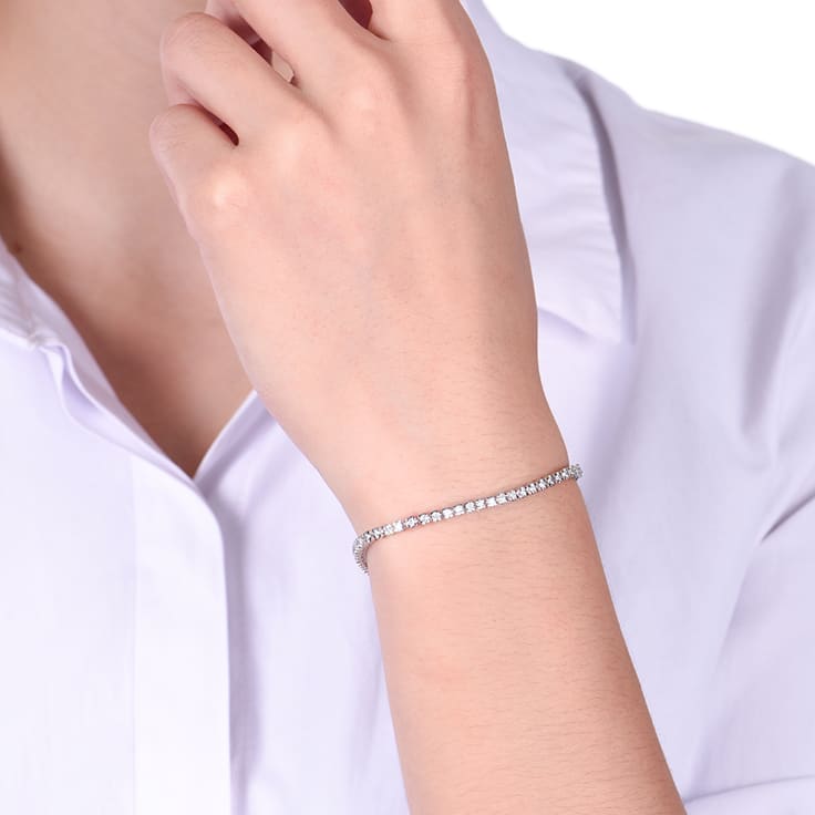 Crystal Opal Tennis Bracelet Set in Sterling Silver 4936 | Australian Opals  | Shop Opal and Diamond Jewellery Australia