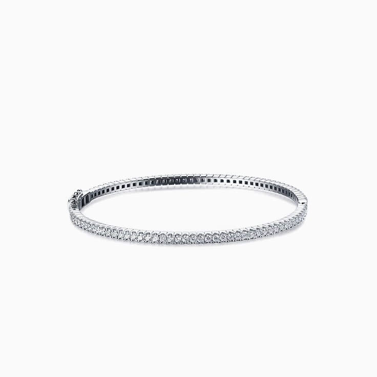 Round Diamond Full bangle