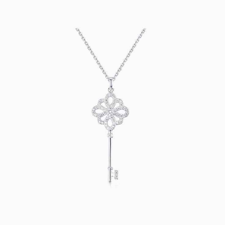 Key Diamond Pendant