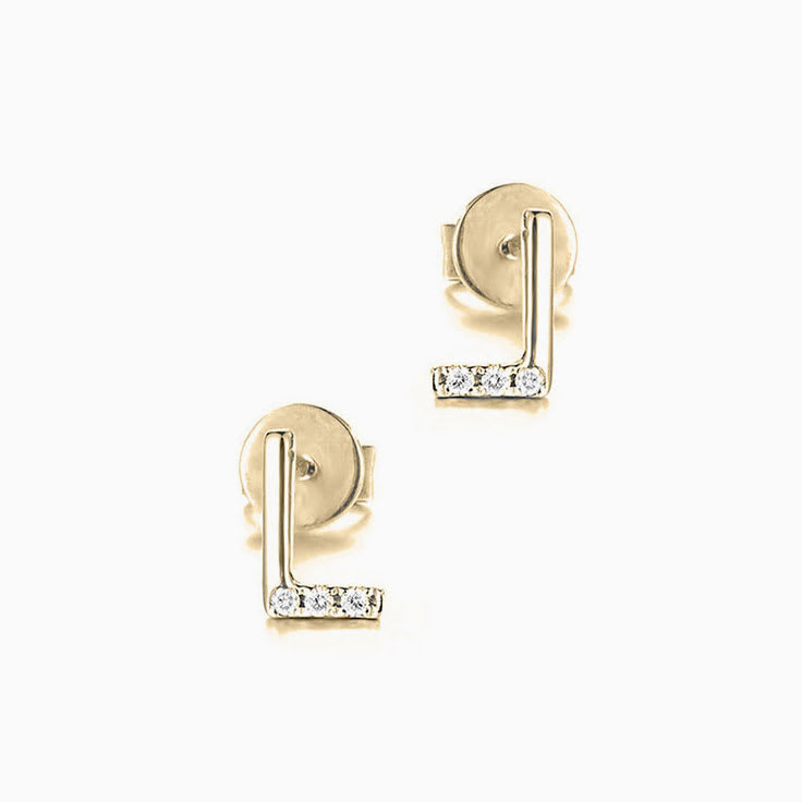 Initial Diamond Studs