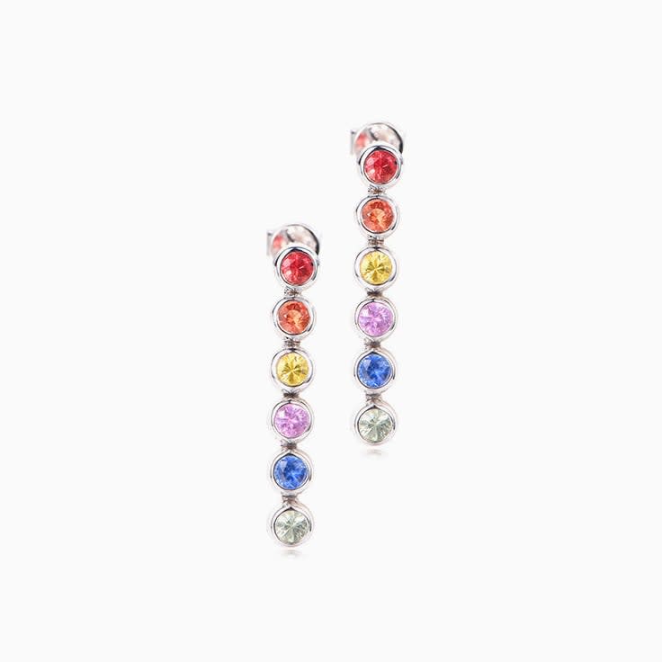 Rainbow Drop Earrings