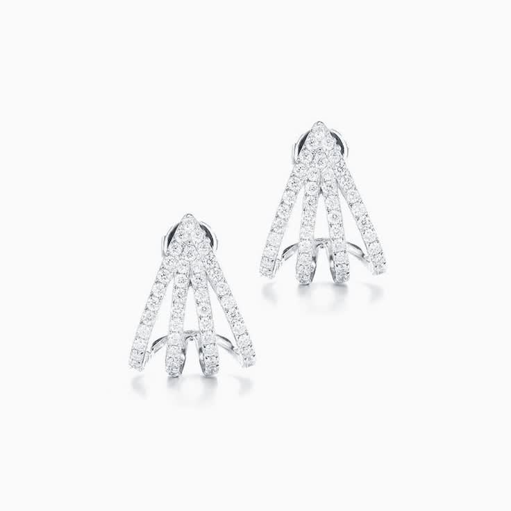 Multi Huggie Earrings