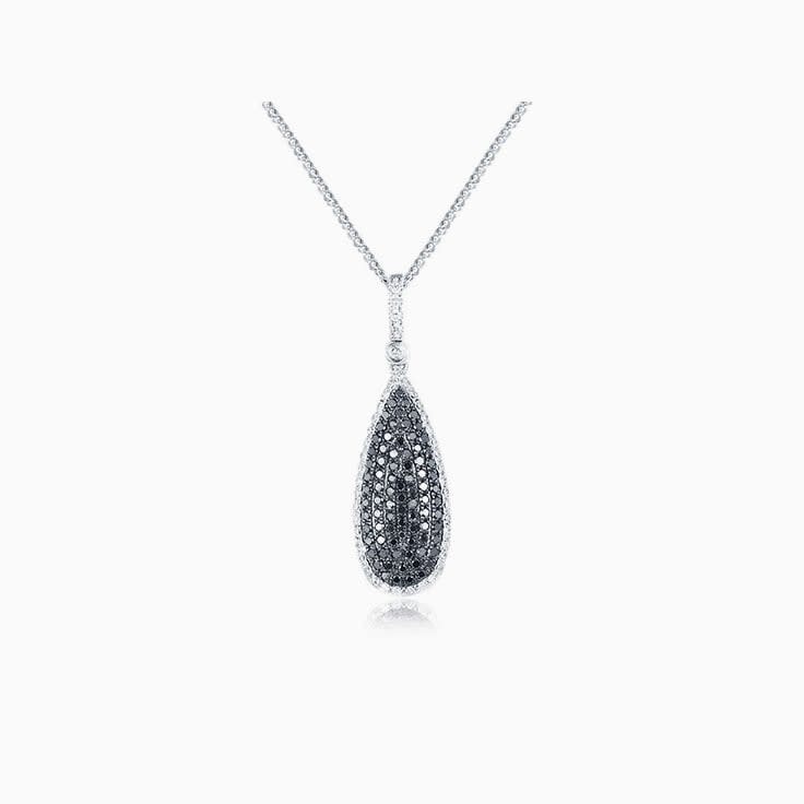 Black Diamond Drop Pendant