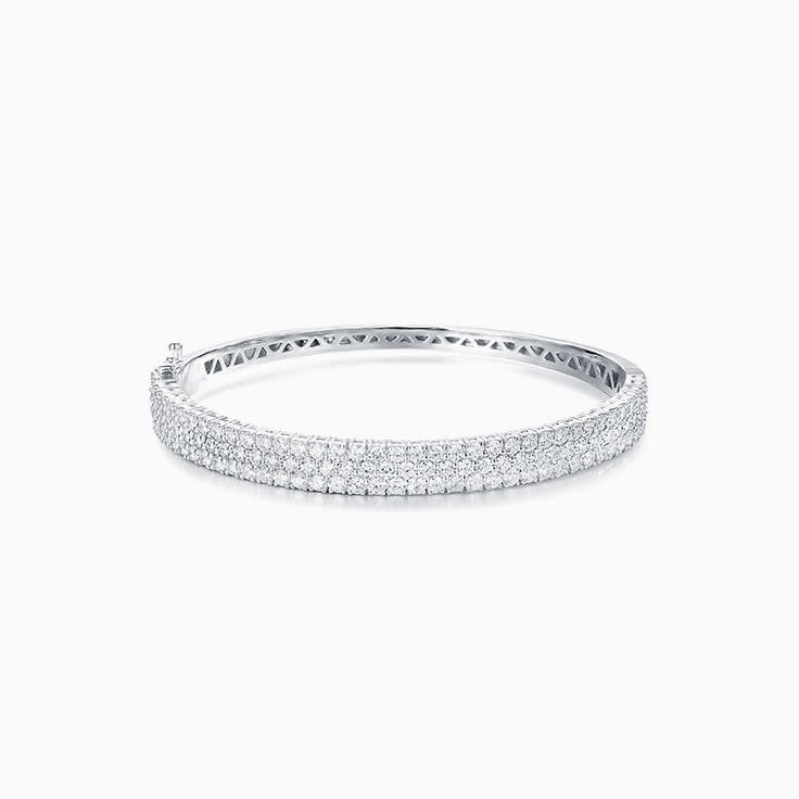 Pave Diamond Bangle