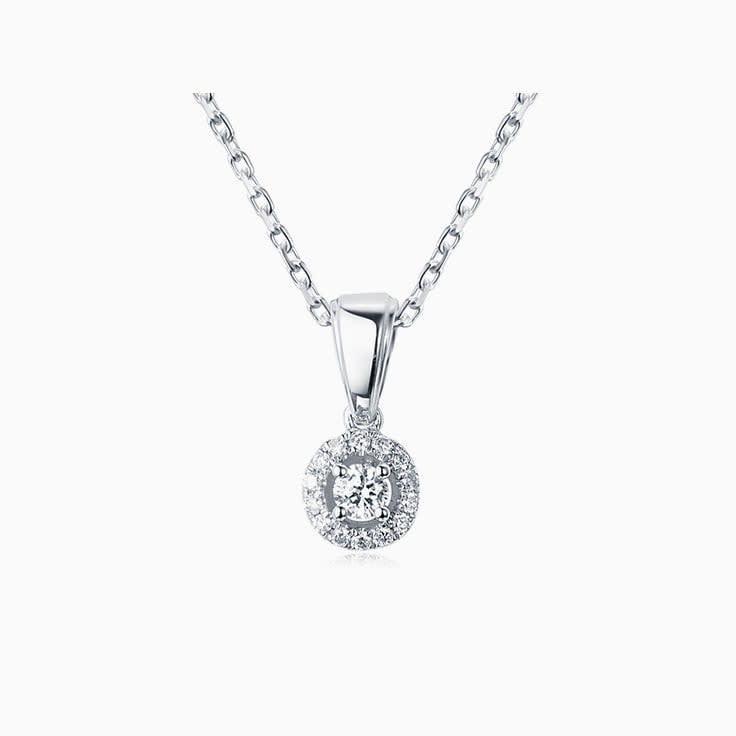 Round Diamond Pendant
