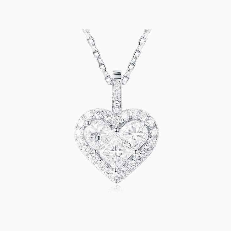 Heart Cluster Pendant