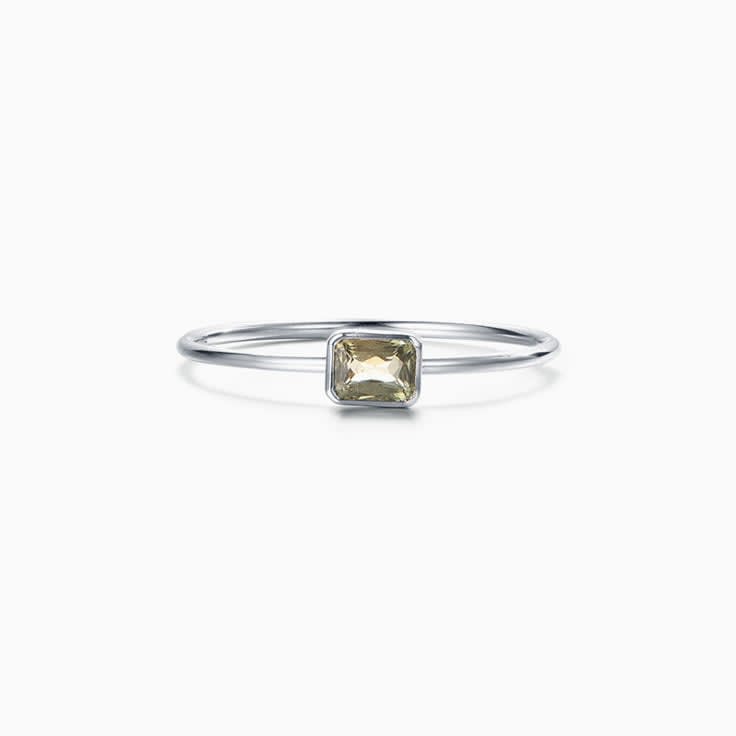 Gemstone Sapphire Stack Ring