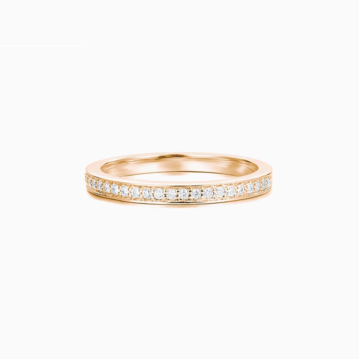 Pave set diamond Wedding Ring