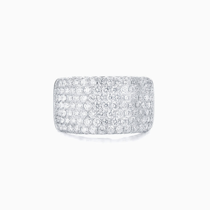 Pave Perfection diamond ring
