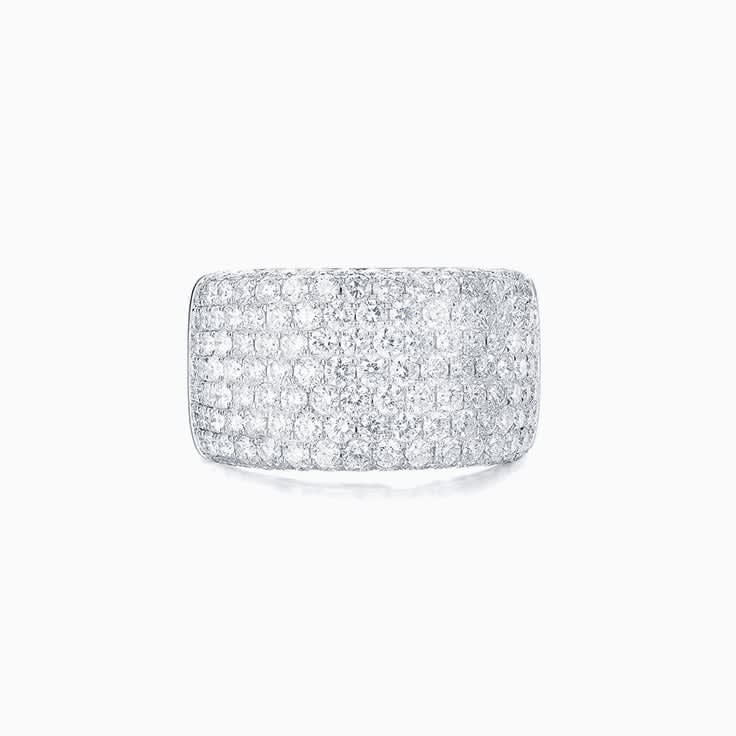 Pave Perfection diamond ring