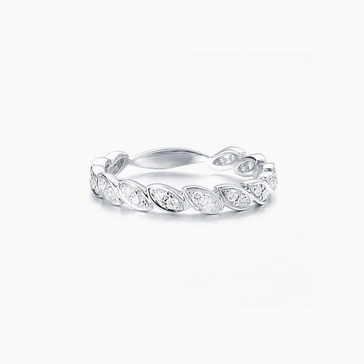 Marquise Shape Wedding band