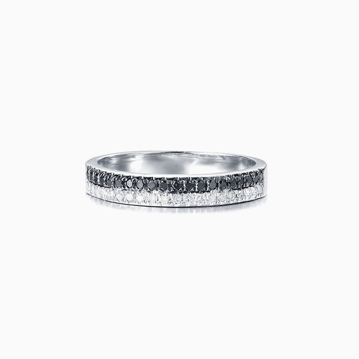 Black and White diamond Band
