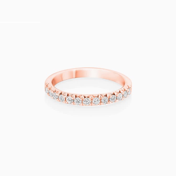 Halfway Diamond Wedding Ring
