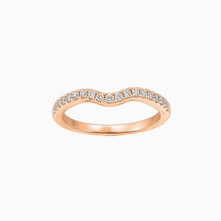 Fitted Ladies wedding ring 2423