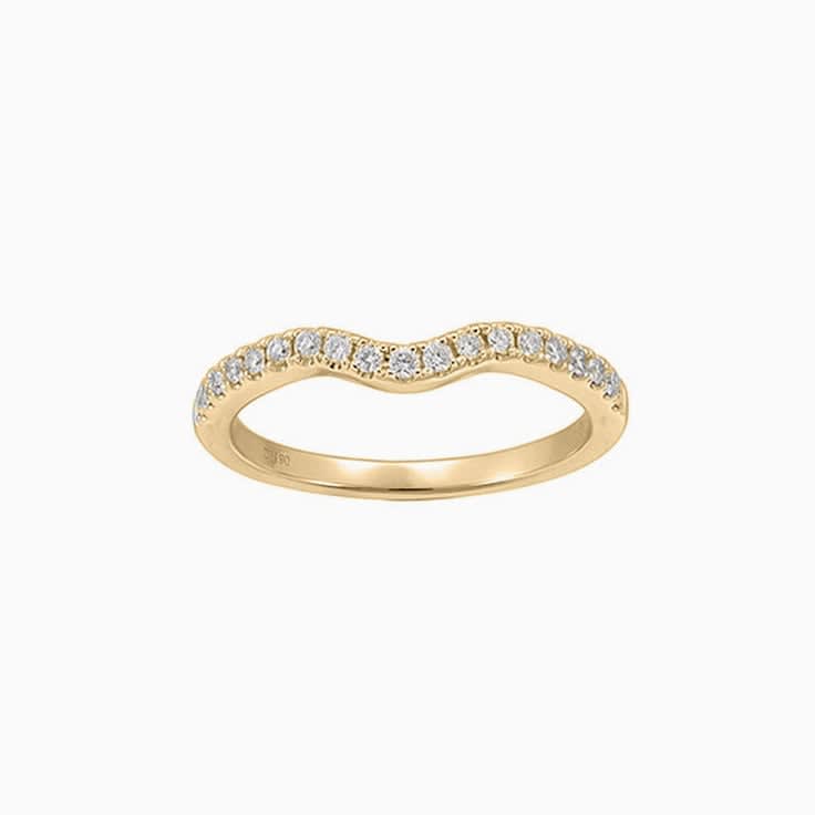 Fitted Ladies wedding ring 2423