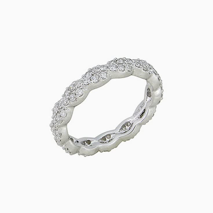 Knot Diamond Ring