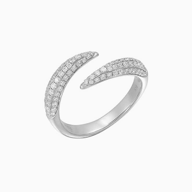 Diamond cuff ring 3234