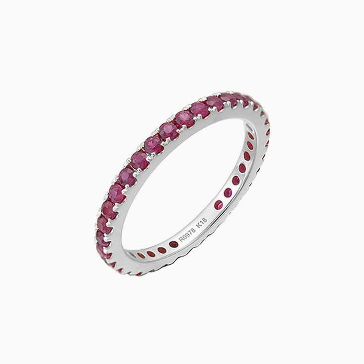 Ruby Eternity Ring