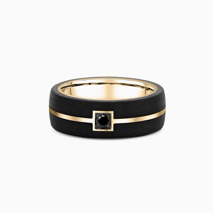 Drop set carbon fibre ring 666B01