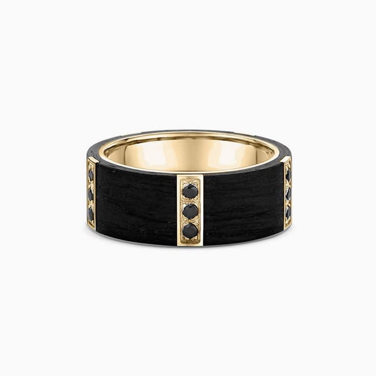 Black on Black Mens ring 670B00