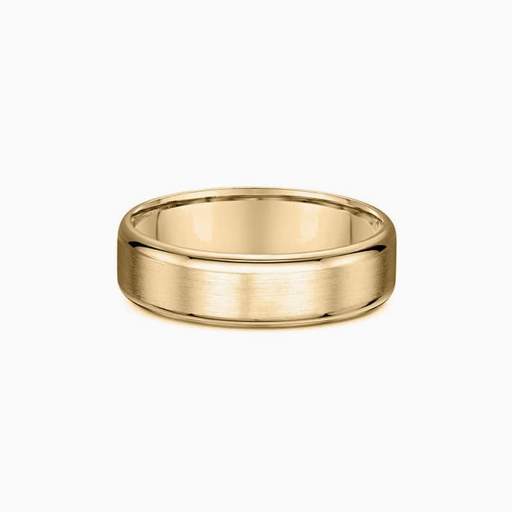 Matt Finish Mens Wedding Ring 574A10