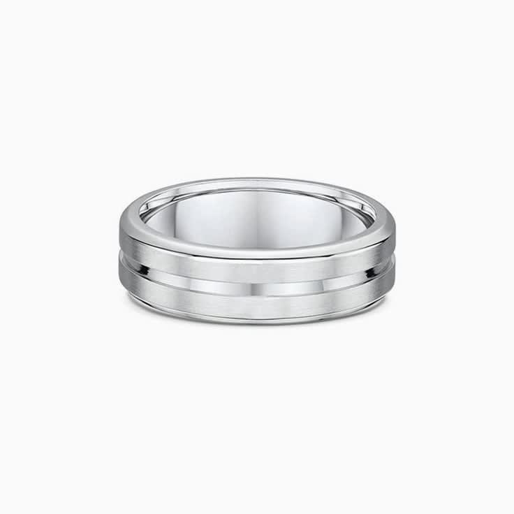 classic mens wedding ring 618A02