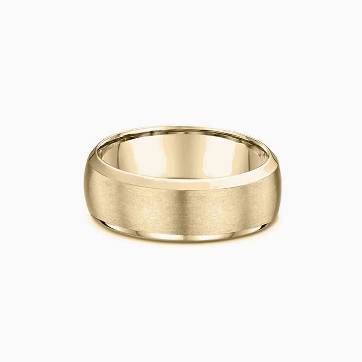 classic mens wedding ring 631B01G