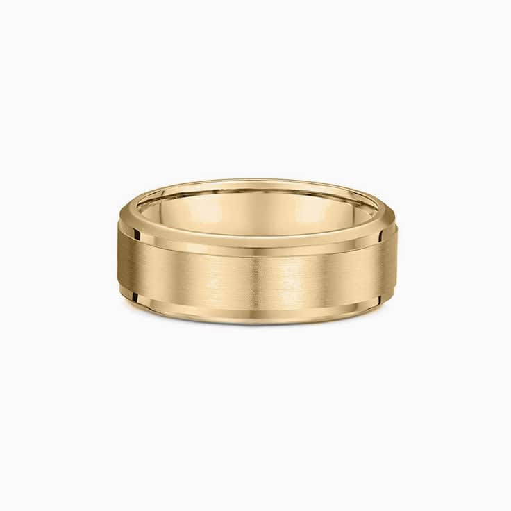 Matt finish wedding ring 661B00
