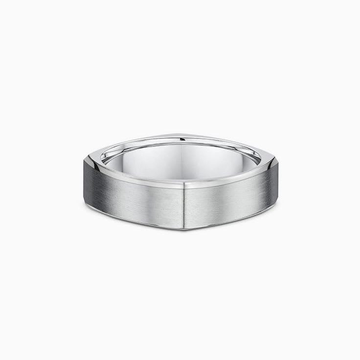 Matt Finish mens wedding ring 662B00