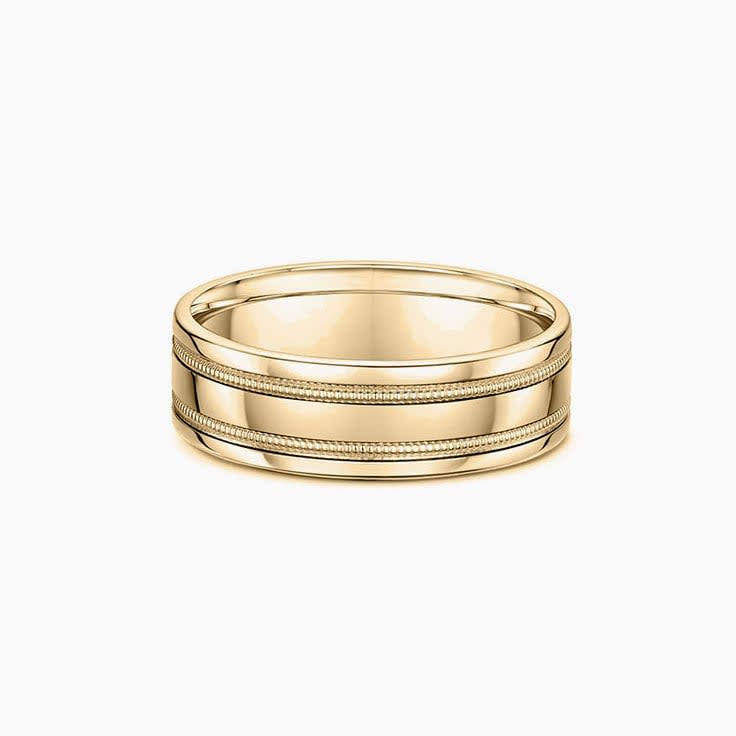 Miligrian finish mens ring 956A02